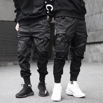 Men's Techwear Tactical Joggers | Multi-Pocket Urban Cargo Pants