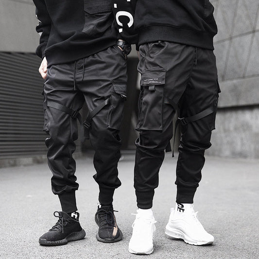 Men's Techwear Tactical Joggers | Multi-Pocket Urban Cargo Pants