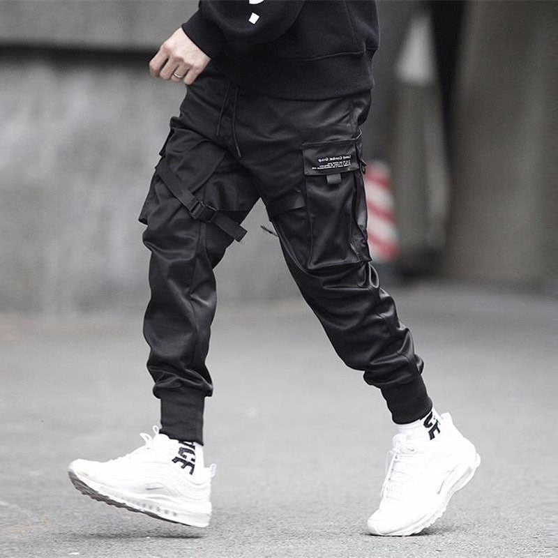 Men's Techwear Tactical Joggers | Multi-Pocket Urban Cargo Pants