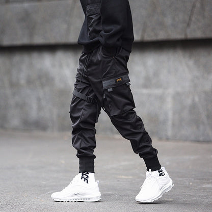Men's Techwear Tactical Joggers | Multi-Pocket Urban Cargo Pants