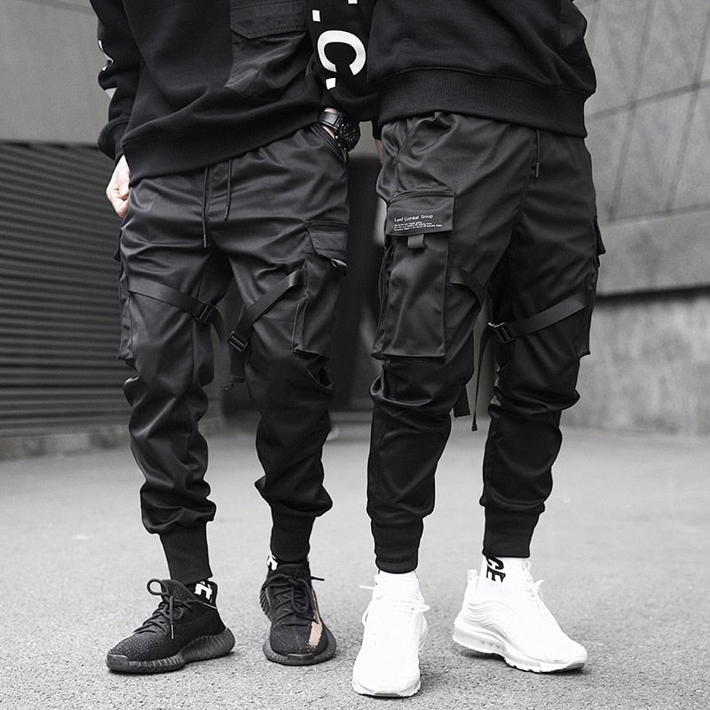 Men's Techwear Tactical Joggers | Multi-Pocket Urban Cargo Pants