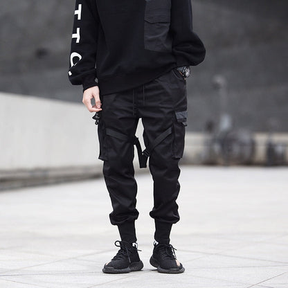 Men's Techwear Tactical Joggers | Multi-Pocket Urban Cargo Pants