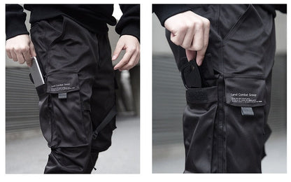 Men's Techwear Tactical Joggers | Multi-Pocket Urban Cargo Pants