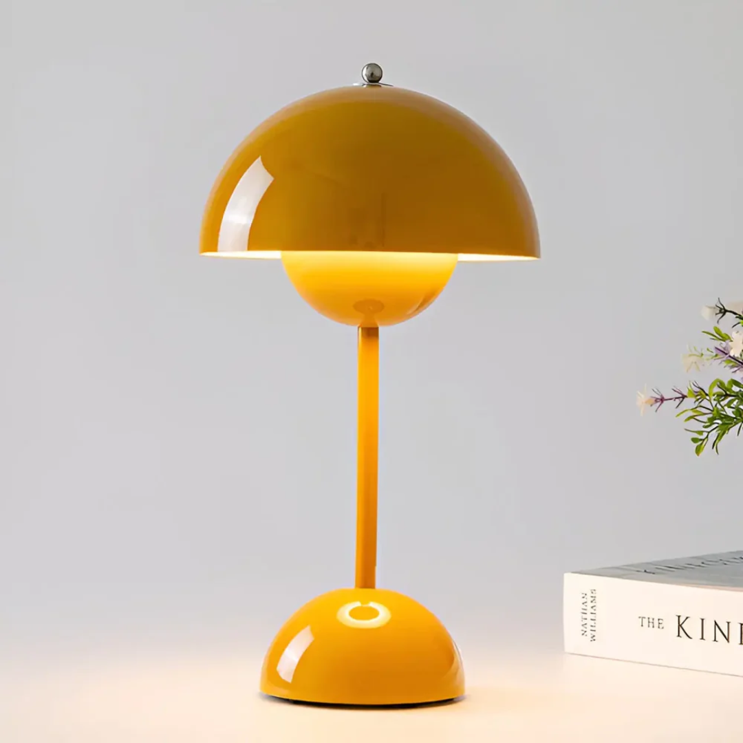 Scandinavian Touch Table Lamp | Wireless Ambient Lighting