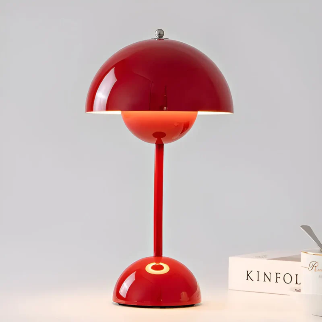 Scandinavian Touch Table Lamp | Wireless Ambient Lighting