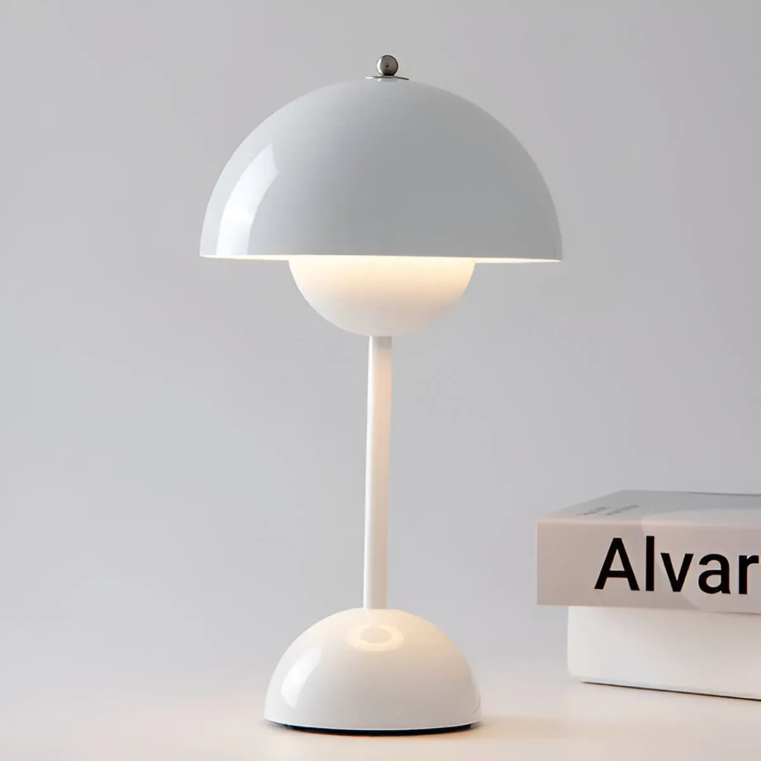 Scandinavian Touch Table Lamp | Wireless Ambient Lighting