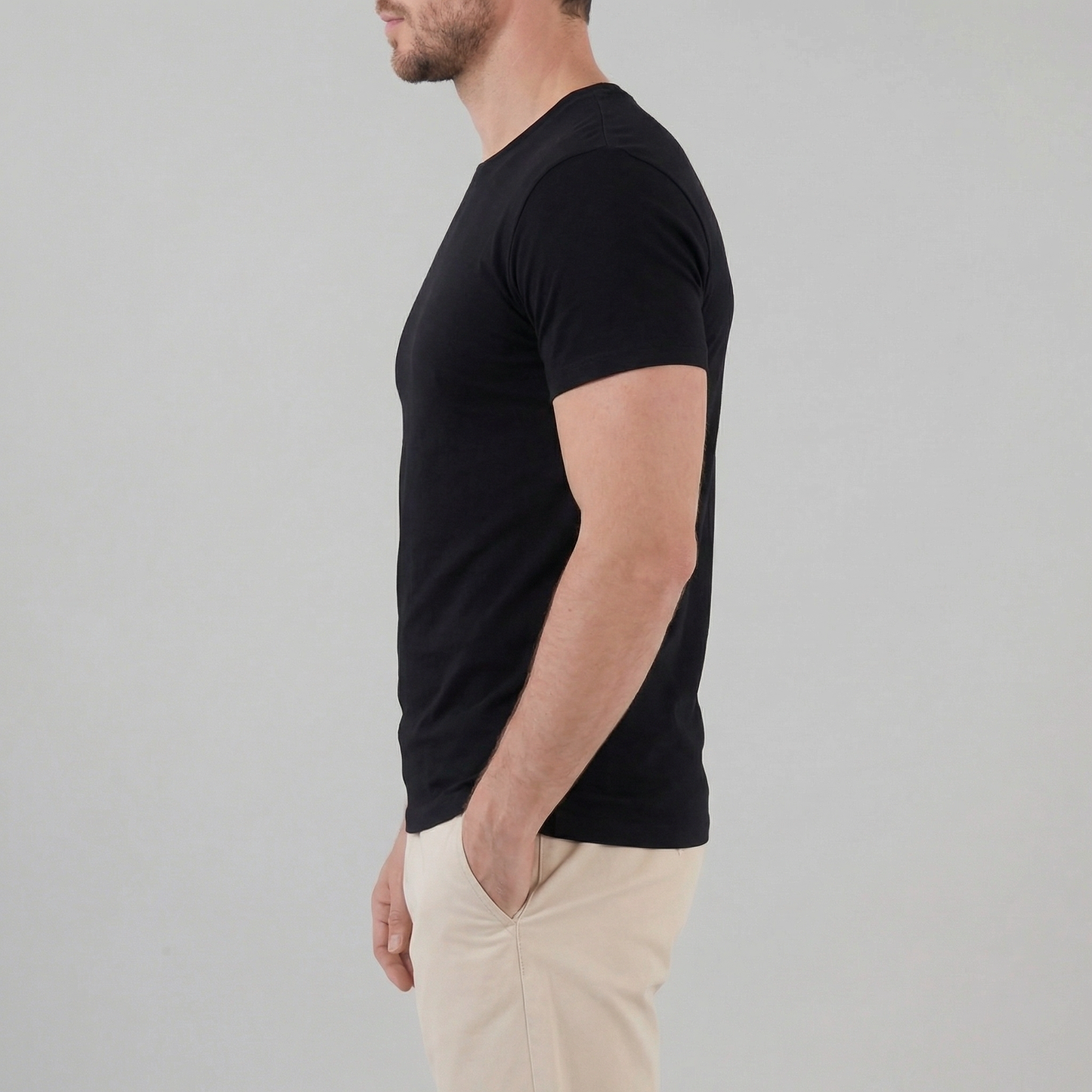 Men's Slim Fit Basic Tee