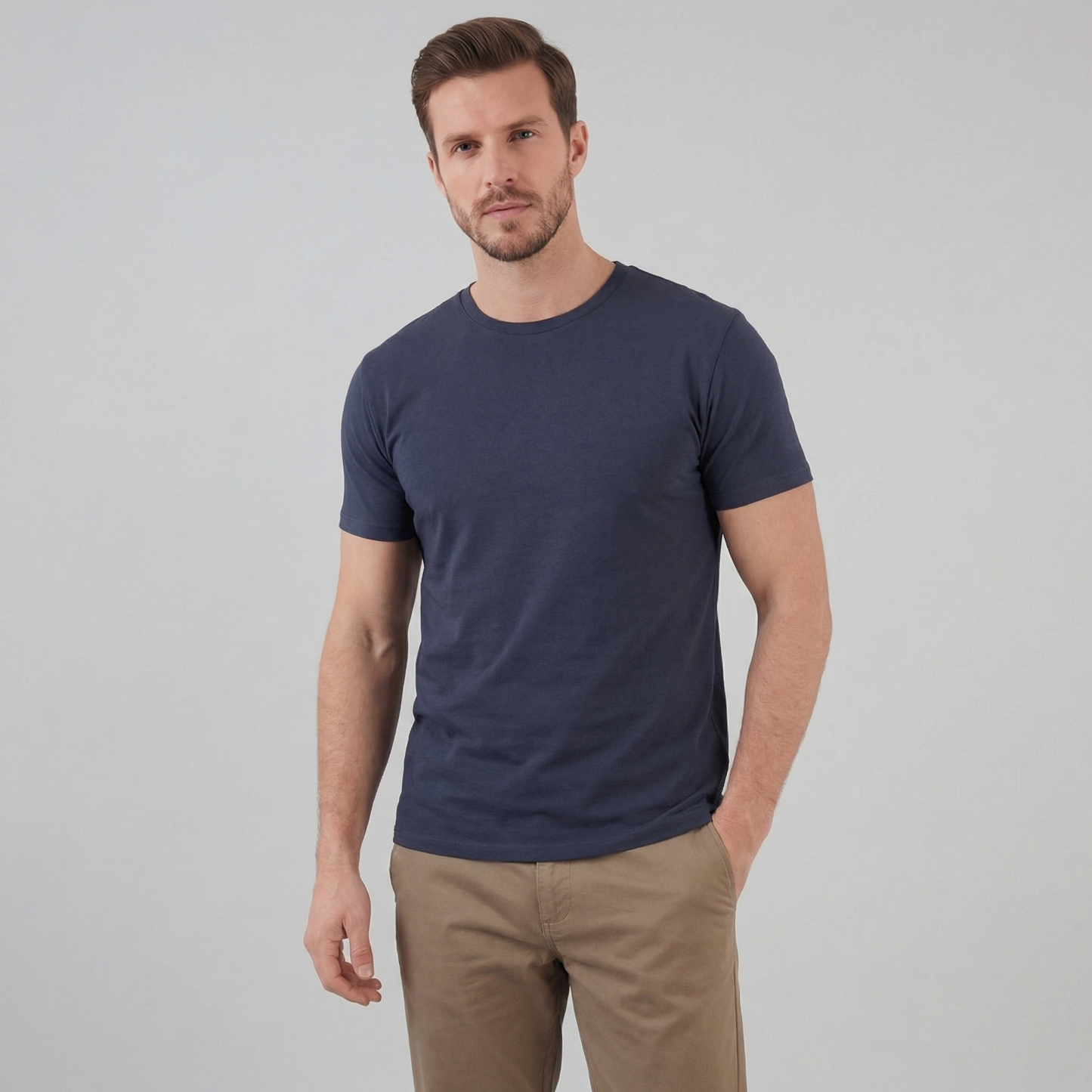 Men's Slim Fit Basic Tee