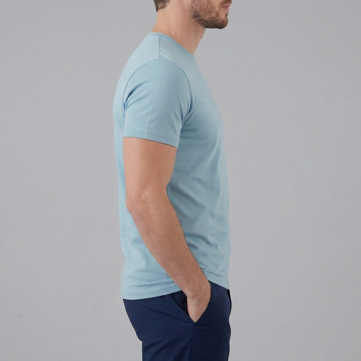 Men's Slim Fit Basic Tee