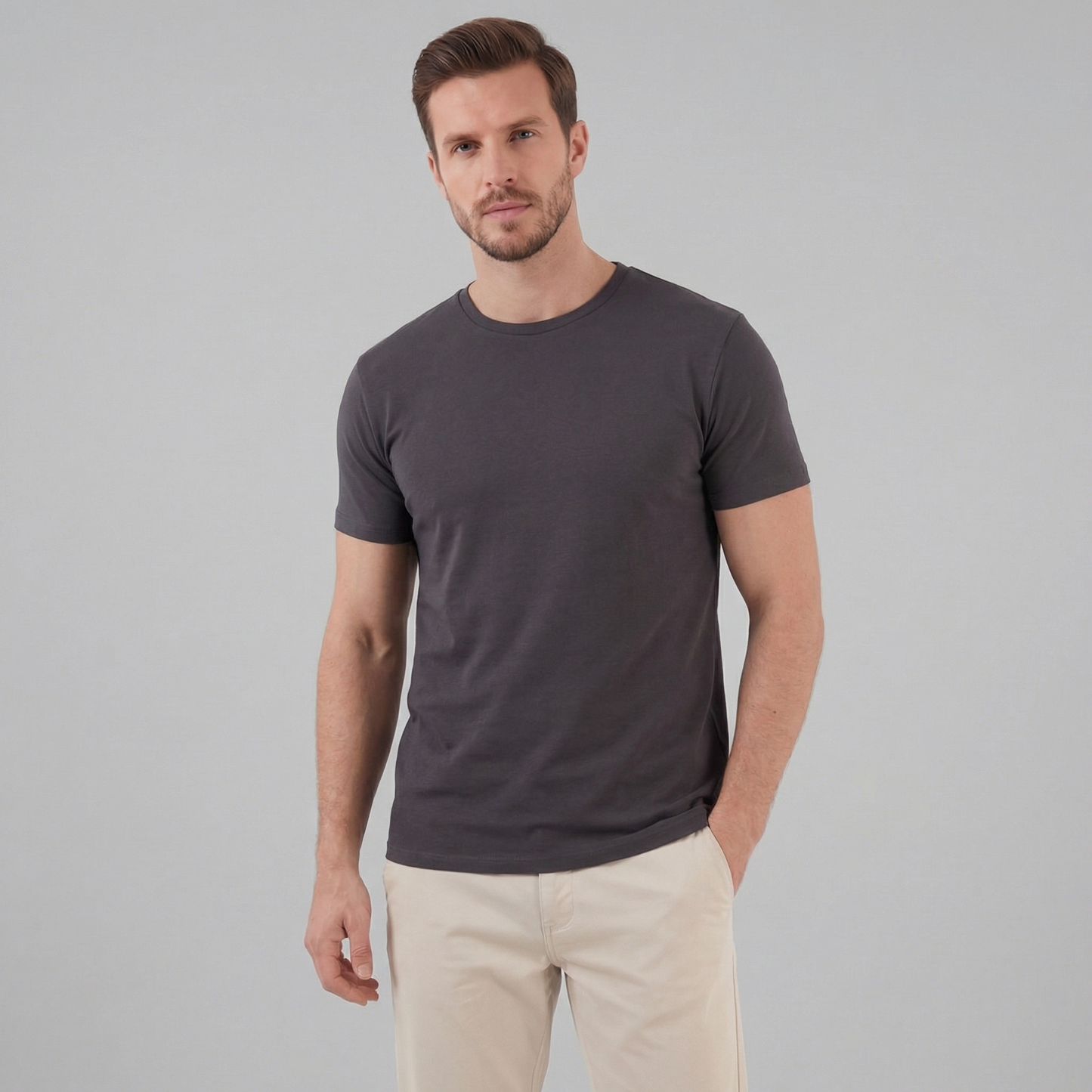 Men's Slim Fit Basic Tee