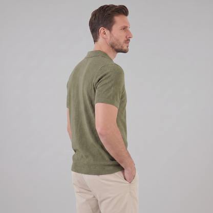 Men's Lightweight V-Neck Polo