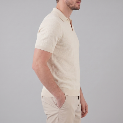 Men's Lightweight V-Neck Polo