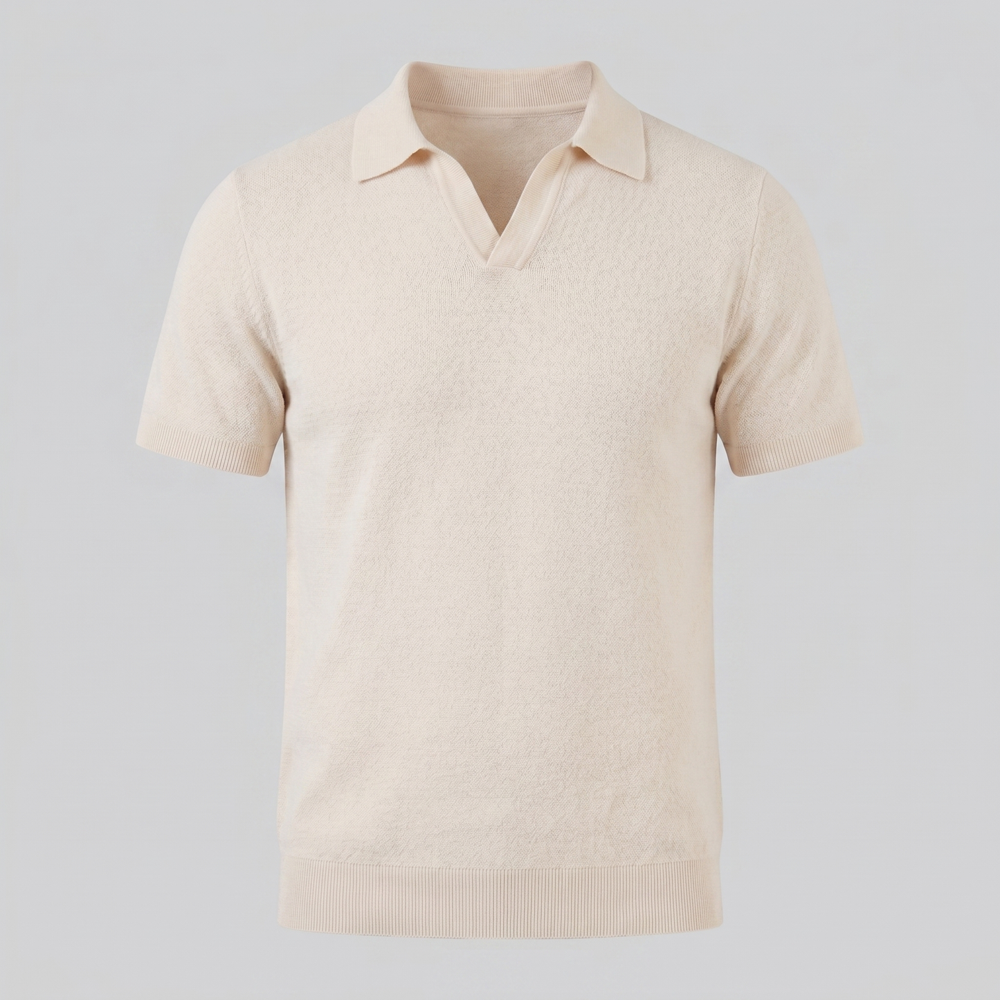 Men's Lightweight V-Neck Polo