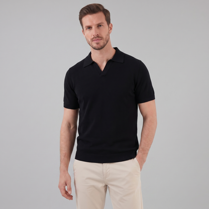 Men's Lightweight V-Neck Polo