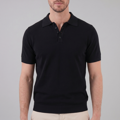 Men's Lightweight V-Neck Polo