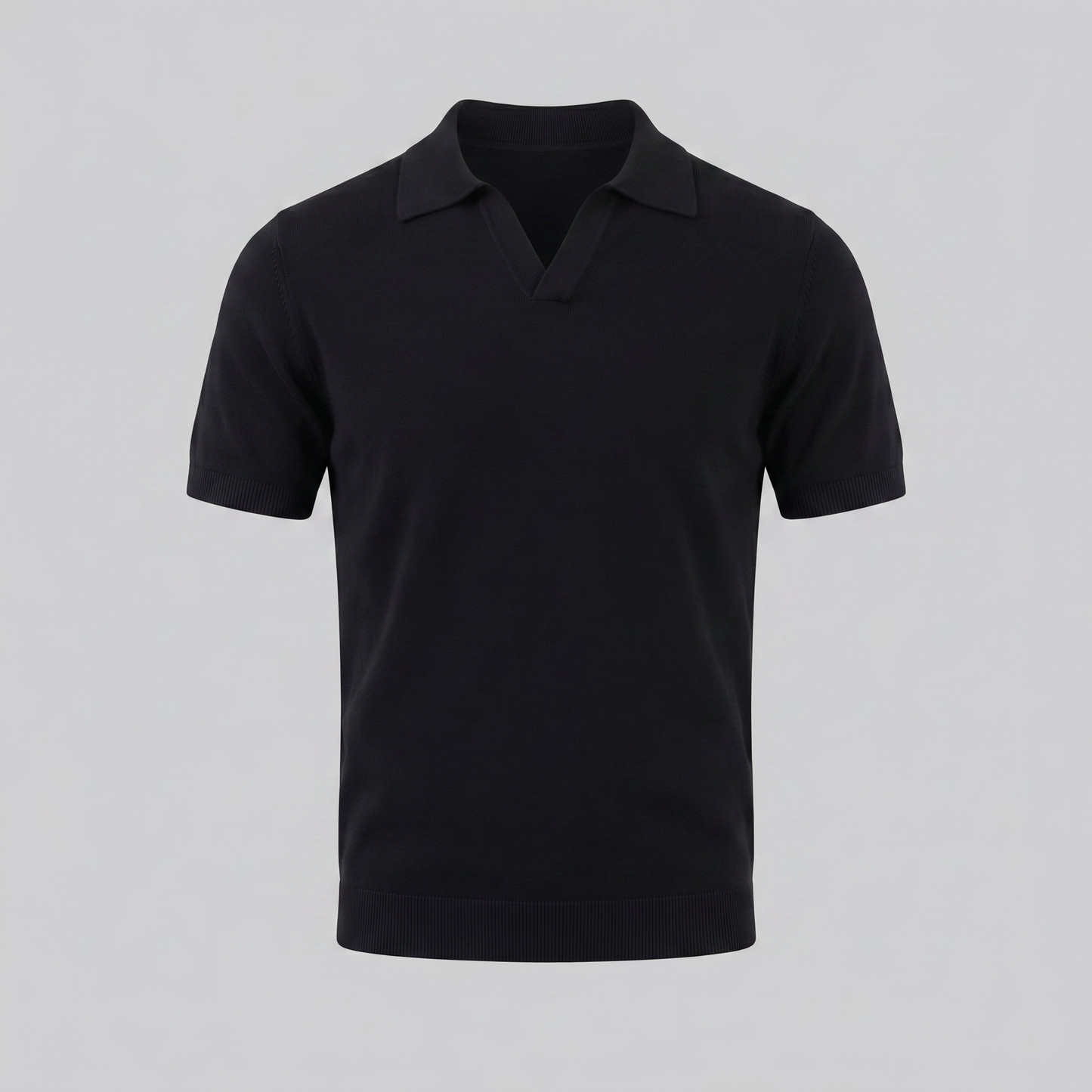 Men's Lightweight V-Neck Polo