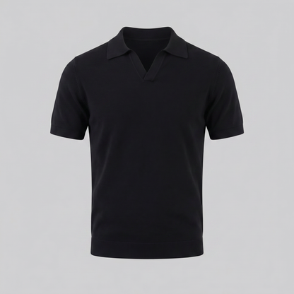 Men's Lightweight V-Neck Polo
