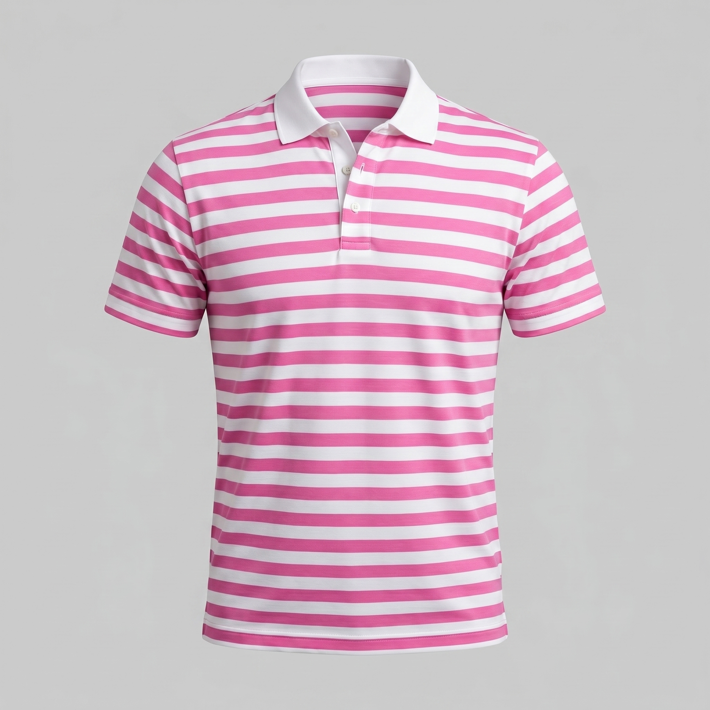 Men's Striped Polo Shirt