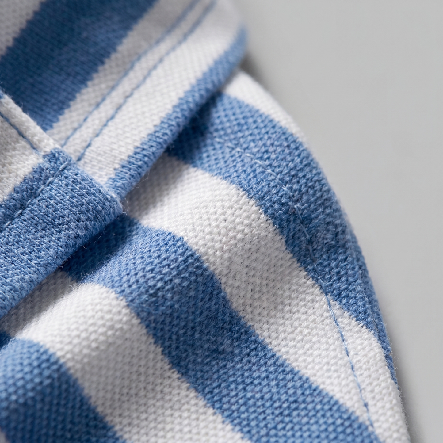 Men's Striped Polo Shirt