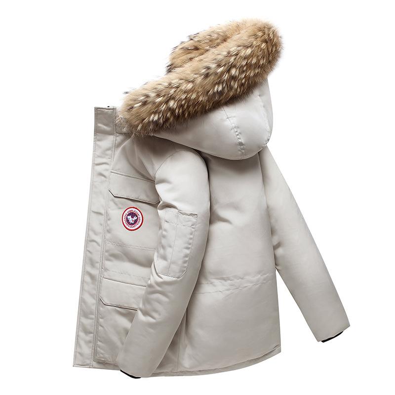 Men's Warm Padded Parka | Mid-Length Winter Jacket