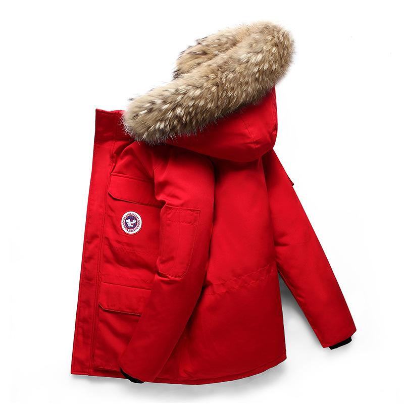 Men's Warm Padded Parka | Mid-Length Winter Jacket