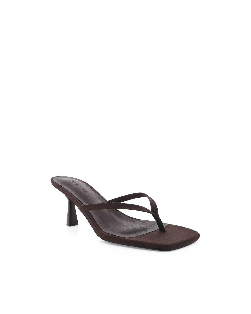 Women's Suede Thong Heels