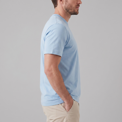 Men's Cotton Crew Neck Tee
