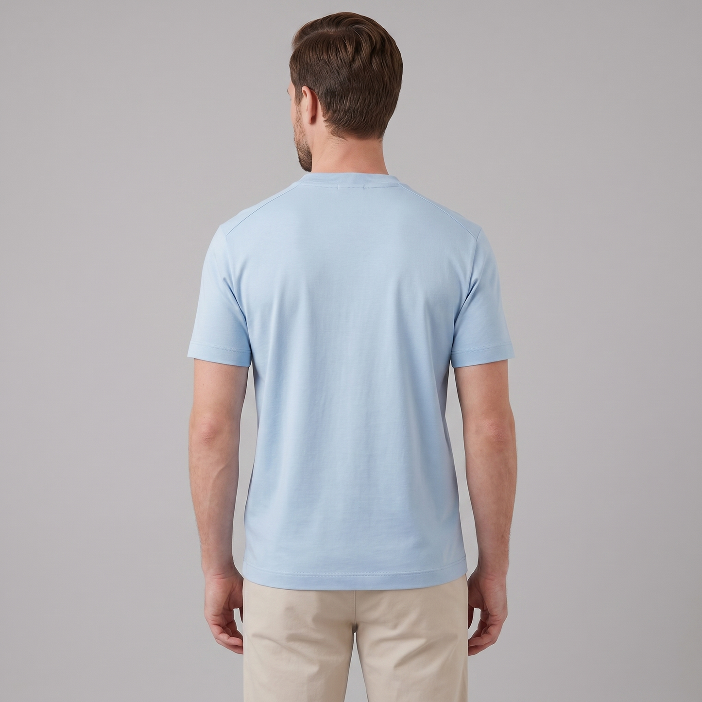 Men's Cotton Crew Neck Tee