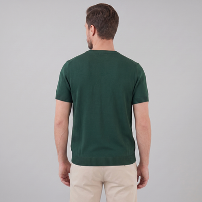 Men's Textured Crew Neck Tee