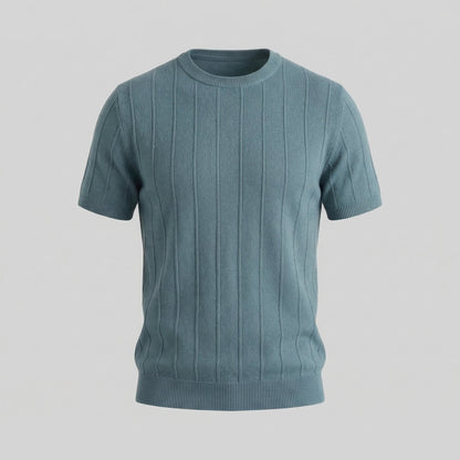 Men's Rib Knit Long Sleeve Tee