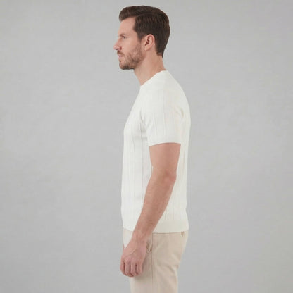 Men's Rib Knit Long Sleeve Tee