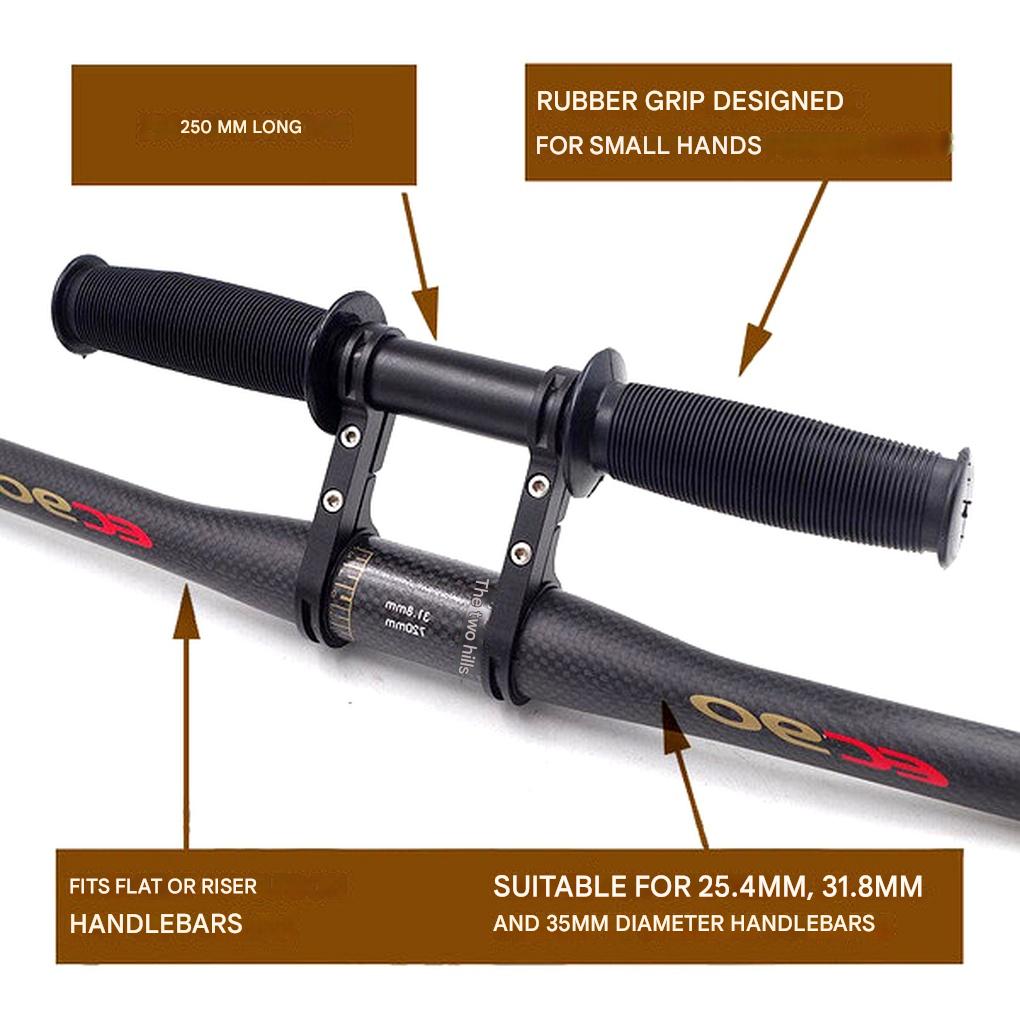 Child Bike Seat and Handlebar Set | Ages 2–5 Family Ride Combo