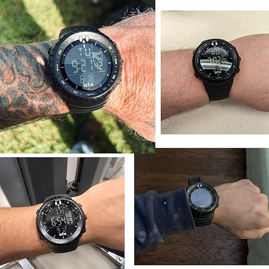 Men's Waterproof Digital Sports Watch | Outdoor Adventure Watch