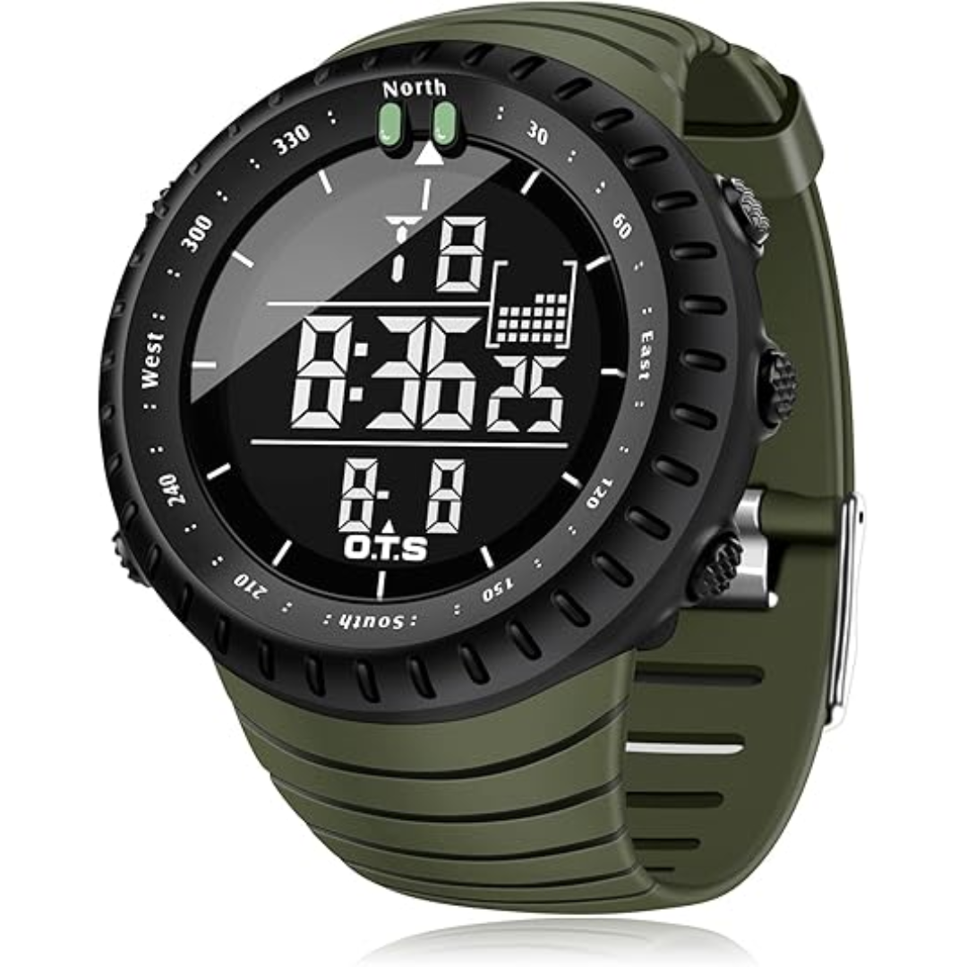 Men's Waterproof Digital Sports Watch | Outdoor Adventure Watch