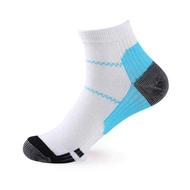 Unisex Compression Ankle Socks | Ergonomic Support 3-Pack