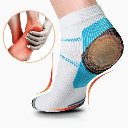 Unisex Compression Ankle Socks | Ergonomic Support 3-Pack
