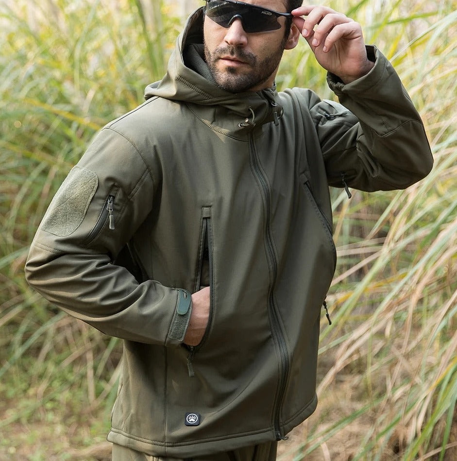 Men's Water-Resistant Outdoor Set | Fleece-Lined Jacket & Pants