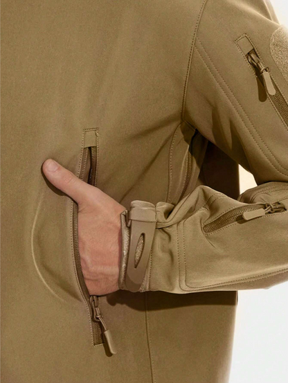 Men's Water-Resistant Outdoor Set | Fleece-Lined Jacket & Pants