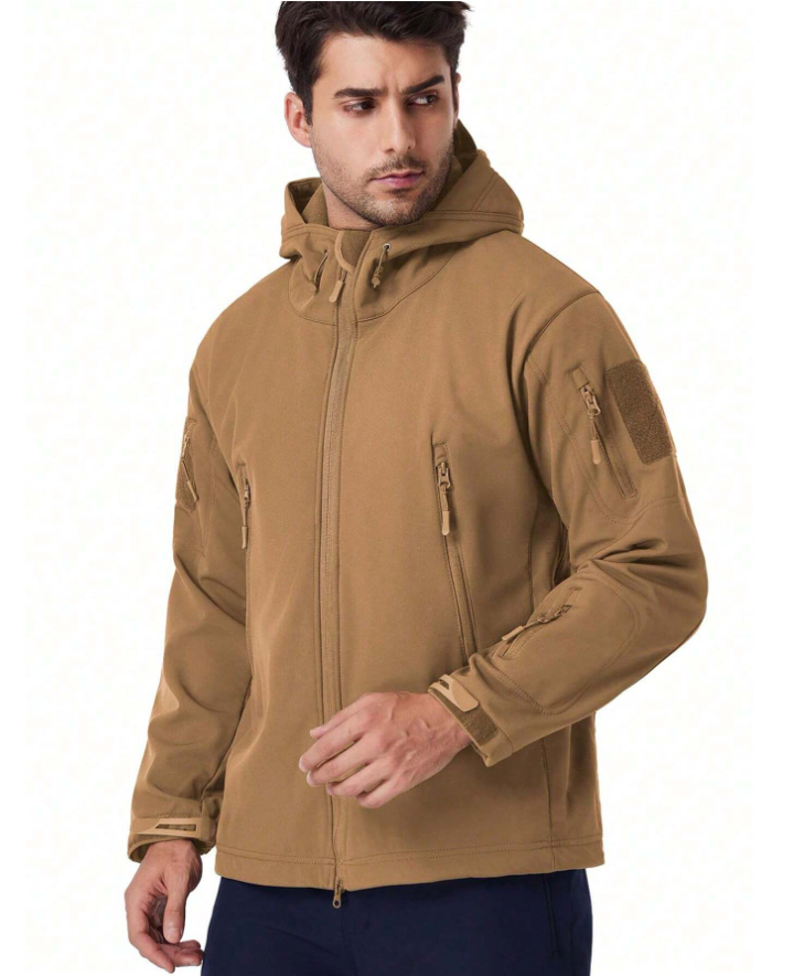 Men's Water-Resistant Outdoor Set | Fleece-Lined Jacket & Pants