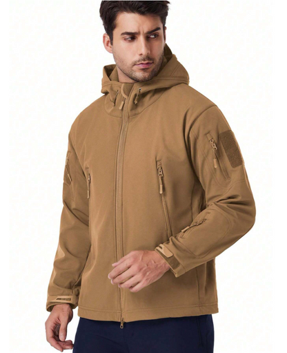 Men's Water-Resistant Outdoor Set | Fleece-Lined Jacket & Pants