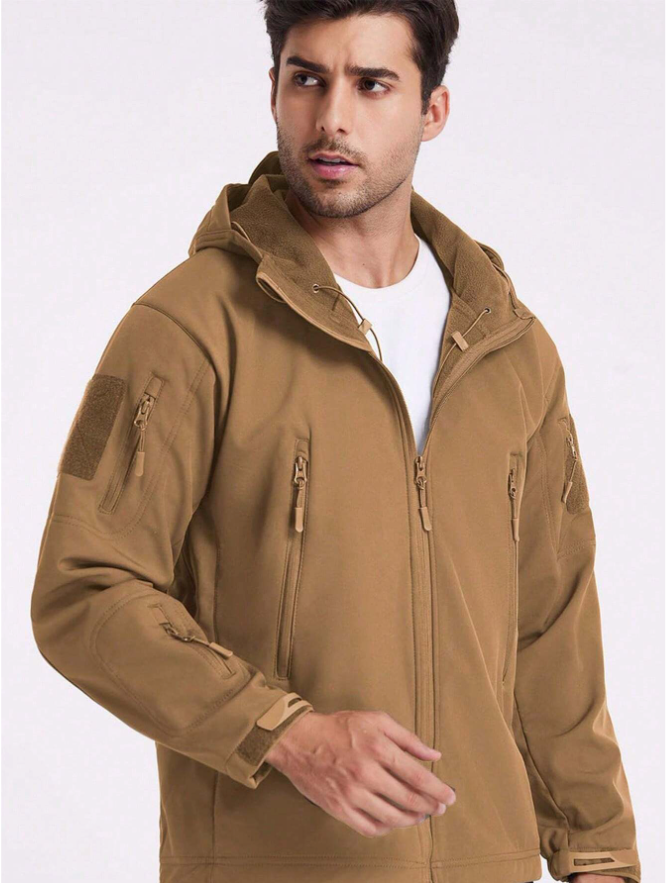 Men's Water-Resistant Outdoor Set | Fleece-Lined Jacket & Pants