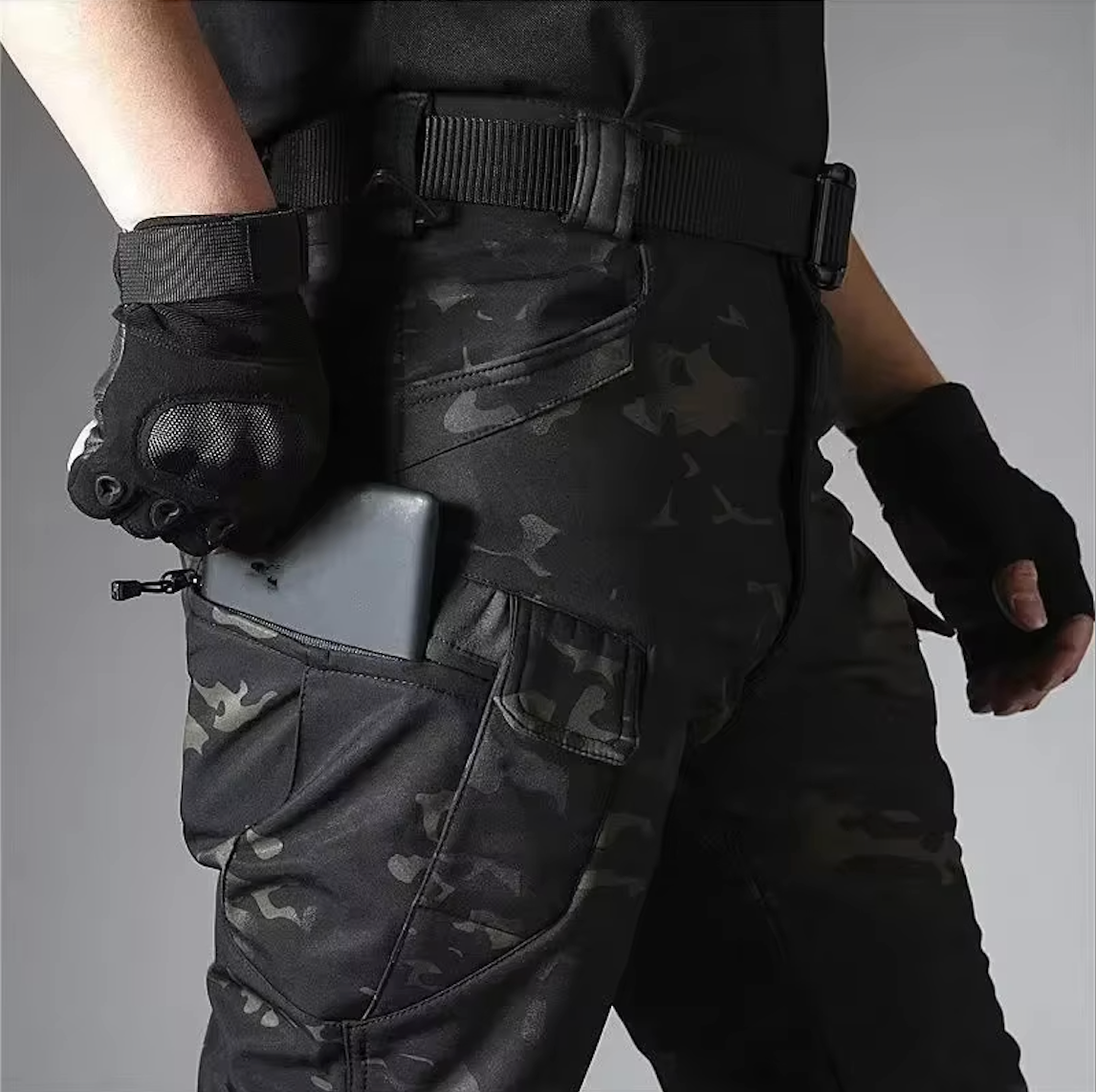 Men's Water-Resistant Outdoor Set | Fleece-Lined Jacket & Pants